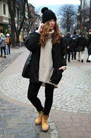 Pin By Yoss Bp On Street Style Timberland Outfits Women Timberland Outfits Winter Outfits