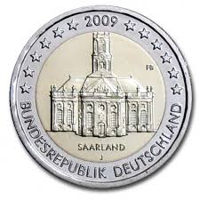 Außerdem erhalten sie informationen über die michelin restaurants und die sehenswürdigkeiten, die im grünen guide michelin für saarbrücken aufgeführt sind. Germany 2 Euro Coin 2009 Saarland Ludwigskirche Saarbrucken J Hamburg Euro Coins Tv The Online Eurocoins Catalogue