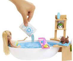 Barbie dreamtopia merman doll, approx. Barbie Wellness Sprudelbad Spielset Gjn32 Ab 19 79 Preisvergleich Bei Idealo De