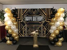 Great gatsby invitation, roaring twenties party, video invitation, personalized theme video invitation, custom invitations for your party, kre8tivehandzshop. Great Gatsby Birthday Back Drop Great Gatsby Party Decorations Mens Birthday Party Gatsby Party Decorations Diy