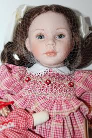 Pauline Bjonness-Jacobsen Porcelain Doll "Carla" LE NRFB COA & Accessory  19.5"