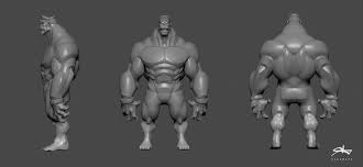 Artstation Hulk Rio Rattasat Pinnate Marvel Character Design Character Design Animation Character Turnaround