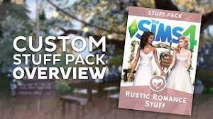 Romantic garden stuff is the sixth stuff pack for the sims 4. The Sims 4 Rustic Romance Custom Stuff Pack Overview Youtube