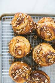 Peach Caramel Sticky Buns Caramel Sticky Buns Sticky Buns Sweet Dough