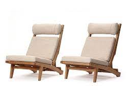 Lean back and lounge in luxurious style on this stunning barrel chair. Low Lounge Chair By Hans J Wegner Lounge Chair Outdoor Folding Lounge Chair Furniture