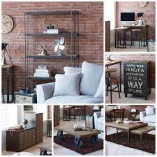 Spitalfields Industrial Rustic Living Room Furniture Collection Fresh Design Blog