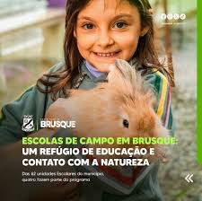 Você já conhece as escolas de campo de Brusque? 🌳🍊🍉 As unidades Escola  de Educação Fundamental (EEF) Edith Krieger Zabel, EEF Adelina Zierke, EEF  Padre Carlos Fuzão e EEF Edith Gama Ramos,