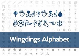 The wingdings fonts were designed by kris holmes and charles bigelow in 1990 and 1991. Wingdings Alphabet Wingdings Translator Online