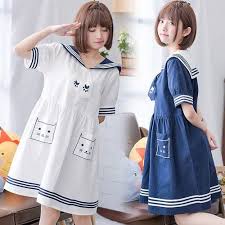 森ガール ワンピース 半袖 春夏 シャツワンピース 春 夏 セーラー襟 猫刺繍 白ワンピース 即納 ファッション 服 デザイン ワンピース