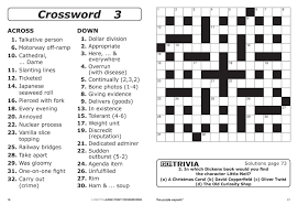Themed crossword puzzles with a human touch. Free Downloadable Crossword Beginner Easy Crossword Puzzles Printable