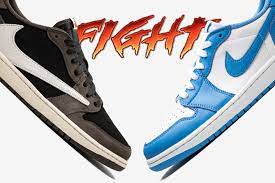 Also releasing a mocha air jordan 1 that looks very similar to travis's this air jordan 4 though is hard not to love. Travis Scott Air Jordan 1 Low Vs Eric Koston Air Jordan 1 Low Unc Sbd
