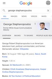 Maybe you would like to learn more about one of these? Ashley Spencer On Twitter Watching The Pre Debate Countdown Led Me To Google George Stephanopoulos S Age Since He Is Aging Like A Fine Wine Sorry I Don T Make The Rules And Apparently He