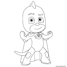 Coloriage Pyjamasque Yoyo A Imprimer