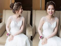 新秘yuki 新秘推薦 白紗 盤髮 丸子頭 all back 新娘髮型 colored wedding dresses wedding dresses dresses