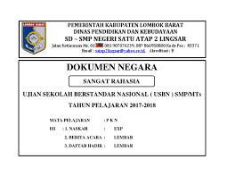 Soal ujian sekolah tahun pelajaran 2012/2013soal ujian sekolah tahun pelajaran 2012/2013soal ujian sekolah tahun pelajaran 2012/2013 Cover Amplop Usbn 2018