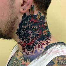 Top 40 Best Neck Tattoos For Men Manly Designs And Ideas Best Neck Tattoos Neck Tattoo Neck Tattoo For Guys