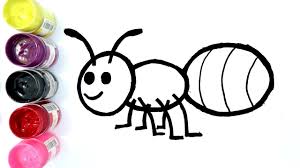 Sketsa kupu kupu yang indah sekali kupu easy butterfly sumber : Cara Menggambar Dan Mewarnai Semut Merah Youtube