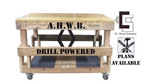 Adjustable Height Work Bench Get Plans Youtube