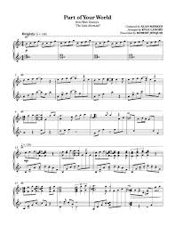 All Sheets Disney The Little Mermaid Part Of Your World Kyle Landry Ver 2 The Little Mermaid Sheet Music Music Composers