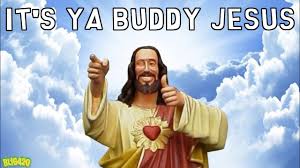 South Park Phone Destroyer Buddy Jesus Youtube I've heard expressions like my buddy jesus or sic me and jesus got a good thing going. please, do not lower jesus to our level with. south park phone destroyer buddy jesus