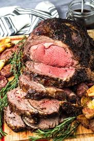 So you might opt for a subtle, simple baked potato or yorkshire pudding with au jus on the side instead of a big, flavorful beef gravy over mashed potatoes. Prime Rib With Au Jus How To Cook A Perfect Prime Rib Cooked By Julie Cooking Prime Rib Prime Rib Recipe Rib Recipes