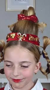 Cindy Lou Who Hairstyle Tutorial