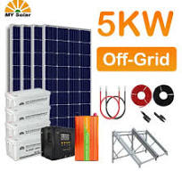 Sistem Energi Surya Rumah PV T-Solar Energi Grosir Saya 3kw 4kw 5kw 10kw 5kw