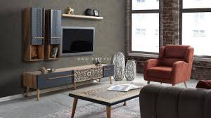 lena antrasit tv unitesi 1 mobilya ev dekorasyonu tv unitesi