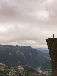 One of the highlights is to see the preikestolen (pulpit rock) from the fjord. Norway Manafoosen And Preikestolen