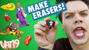 Follow the baking instructions and you'll have an options are endless: Creatibles Diy Eraser Kit Make Your Own Erasers