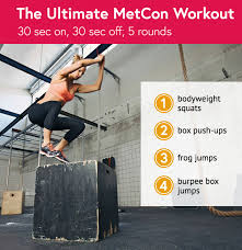 the ultimate 20 minute metcon workout