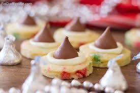 Pretzel kisses are a quick and easy dessert made with just pretzels and hershey kisses, resulting in a place 25 mini pretzels on a cookie sheet. Christmas Chocolate Chip Kiss Cookies Fat Dad Foodie