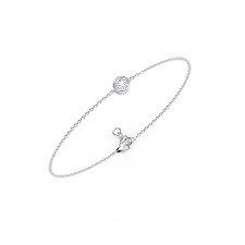 €195 · la nouvelle collection éthique et minimaliste le solitaire, de la créatrice aurore havenne, réflète à merveille. Bracelet Diamant Bracelet Femme Atelier Du Diamant