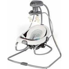 Graco Duetsoothe Baby Swing And Rocker Winslet Walmart Com Baby Swings And Bouncers Baby Rocker Baby Bouncer