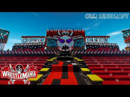 Night one of wrestlemania 37 will take place tonight from raymond james stadium in tampa, florida. Minecraft Wwe Wrestlemania 37 2021 Stage Concept Download Mcpe Raymond James Stadium Youtube