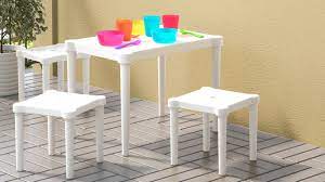 Its lightweight construction makes it ideal for homeowners who are on the move regularly or just like to rearrange their patio furniture. Kids Outdoor Furniture Children S Outdoor Tables Chairs Ikea