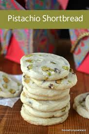 Pistachio Shortbread Cookies The View From Great Island Pistachio Recipes Cookies Recipes Christmas Freezable Cookies
