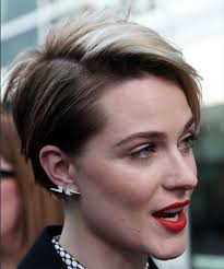 Evan Rachel Wood Short Straight Alternative Pixie Side View Short Hair Highlights Short Straight Hair Haircuts Straight Hair
