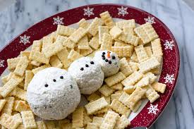 Recipes you want to make. Snowman Ranch Cheese Ball A Slice Of Style