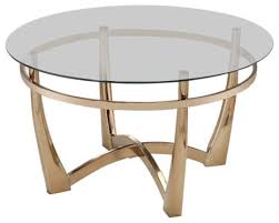 Tables glass top tables side tables in italy made by gary rubinstein antiques. Attractive Coffee Table Gold Clear Glass Contemporary Coffee Tables By Benzara Woodland Imprts The Urban Port Houzz