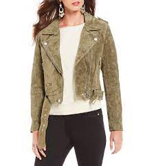 Chelsea Violet Suede Moto Jacket Dillards Jackets Coats For Women Clothes