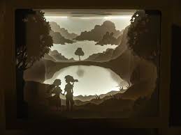 Paper Cut Shadow Box 5 Steps With Pictures Instructables
