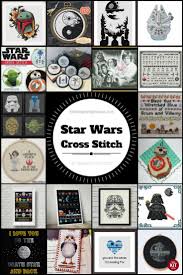 Evergreen star ornament cross stitch pattern. 20 Star Wars Cross Stitch Pattern Roundup