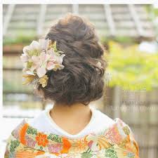 ゆるふわ感がポイント おしゃれ花嫁さんのイマドキ和装ヘア8選 marry マリー 前撮り 髪型 ヘア 成人式 ヘアスタイル