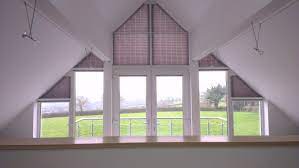 These modern windows can add a chic aspect to your home. Odd Shape Windows Not A Problem Windows Roof Design Gable Window