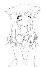 Jeżeli ktoś ma jakieś zamówienia na konkretne kolorowanki proszę pisać na meila (ewusia.b@wp.pl). Kolorowanki Anime Girl Wolf Coloring And Drawing