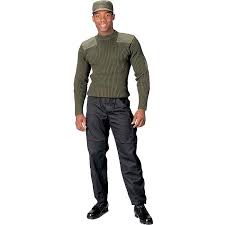 Olive Drab Military Gi Usmc Commando Sweater Wool Army Navy Store