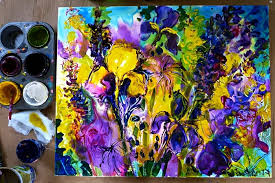 Vous souhaitez débuter l'acrylique ou alors vous êtes passionnés et curieux d'en savoir plus ? 1001 Idees Et Techniques De Base Pour Debuter La Peinture Acrylique