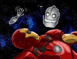 What Iron Man Saw In Space Iron Giant Man By Qgildea Deviantart Com On Deviantart The Iron Giant Nerd Love Iron