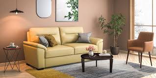 Shop wide range of designer and decorative table lamps, bedside lamps in. Adelaide Compact Leatherette Sofa Cream Urban Ladder